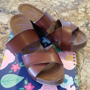 Blowfish wedge sandals